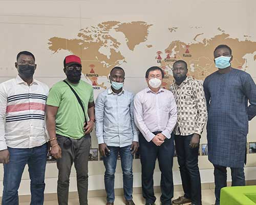 MD to visit customers