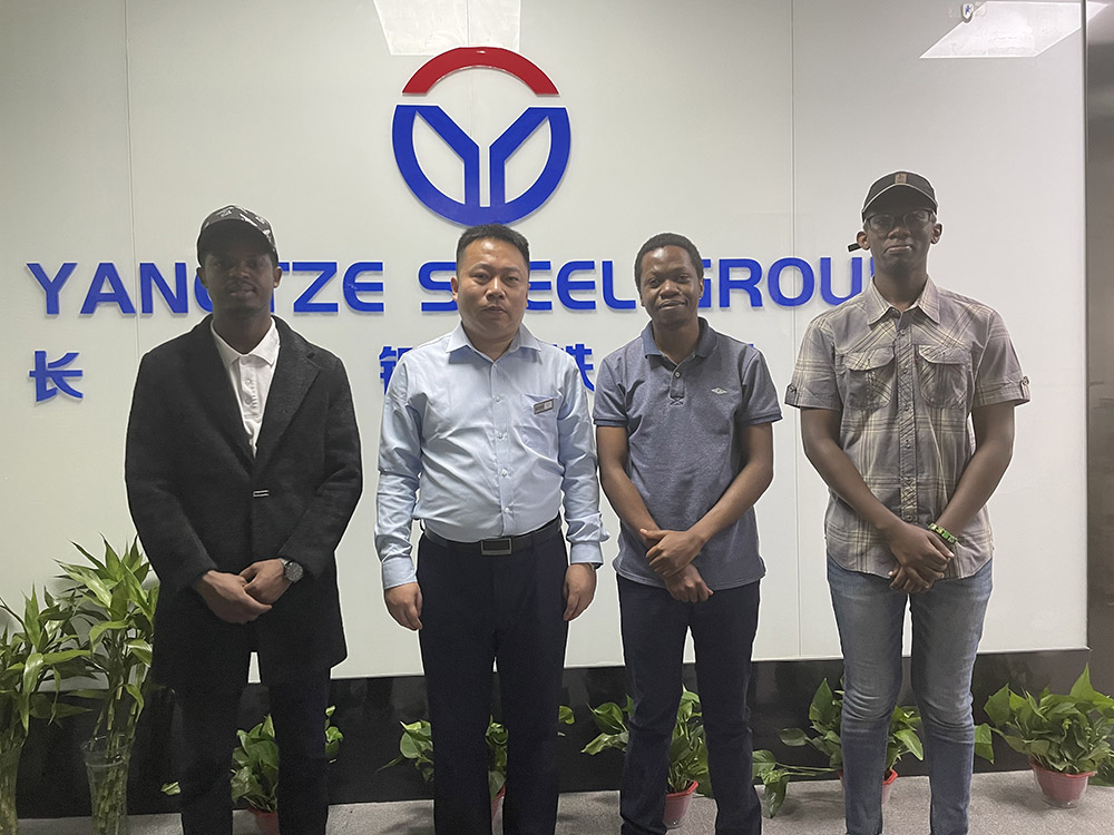 Customer representatives visit our office