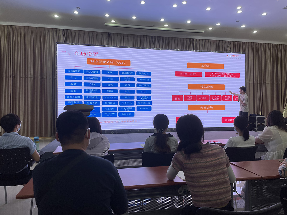 Some sales colleagues participated in cross-border trade knowledge training