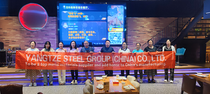 Yangtze Steel Foreign Trade Team's Dragon Boat Festival Group Dinner