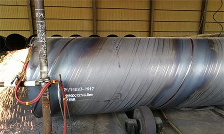 How to eliminate internal burrs in spiral steel pipes?