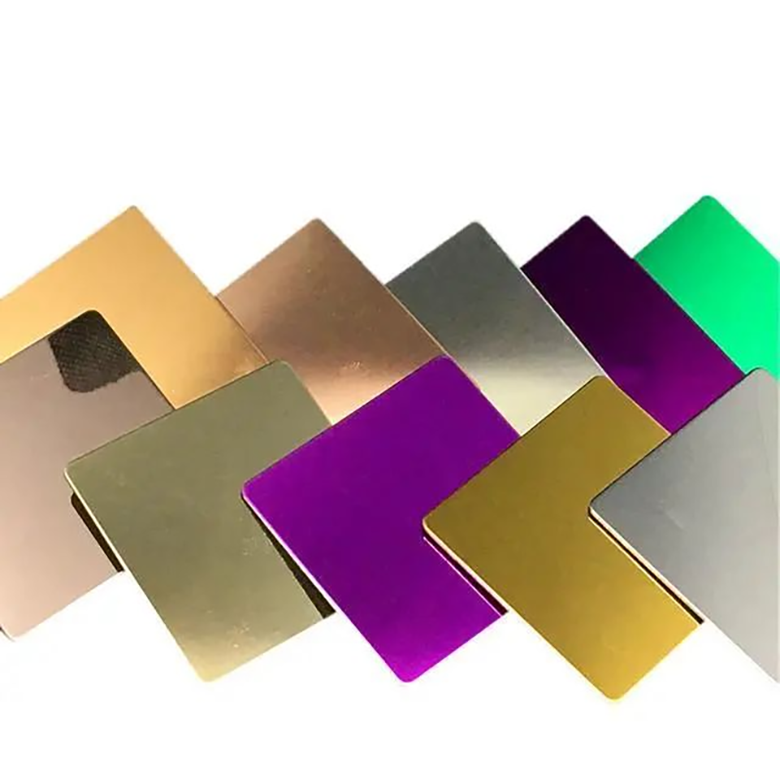 Common colors of stainless steel