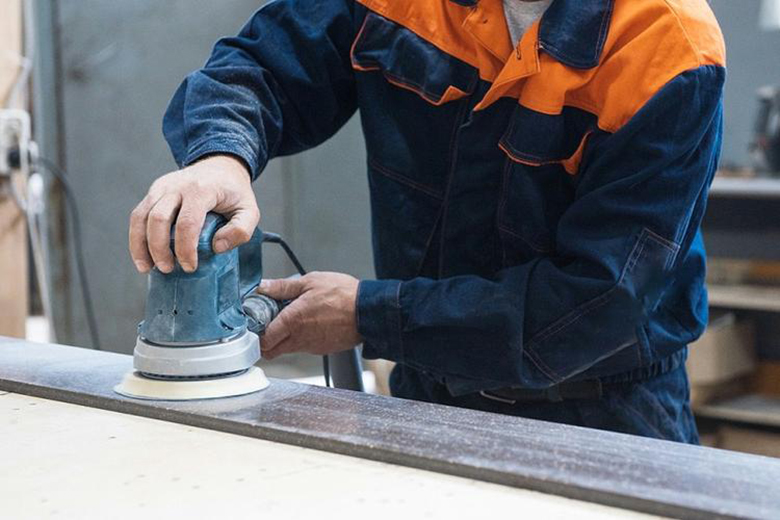 Finishing and treatment of stainless steel plates