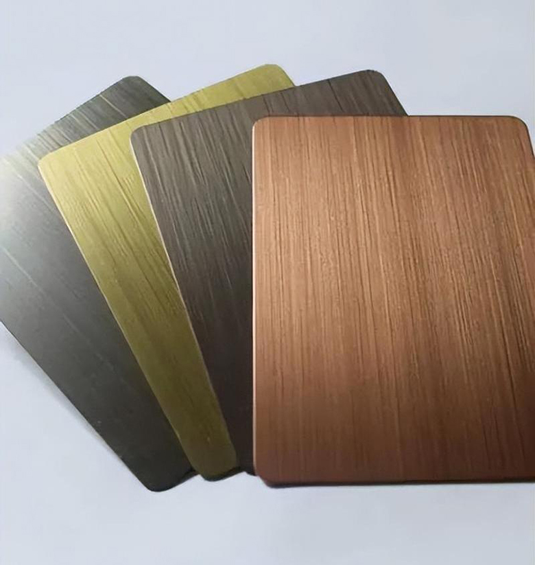 What is a stainless steel decorative plate?