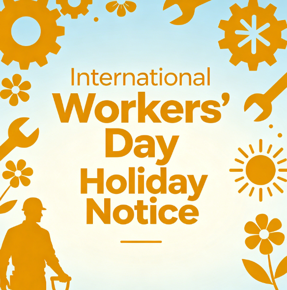 Yangtze Steel Group 2026 International Workers' Day Holiday Notice
